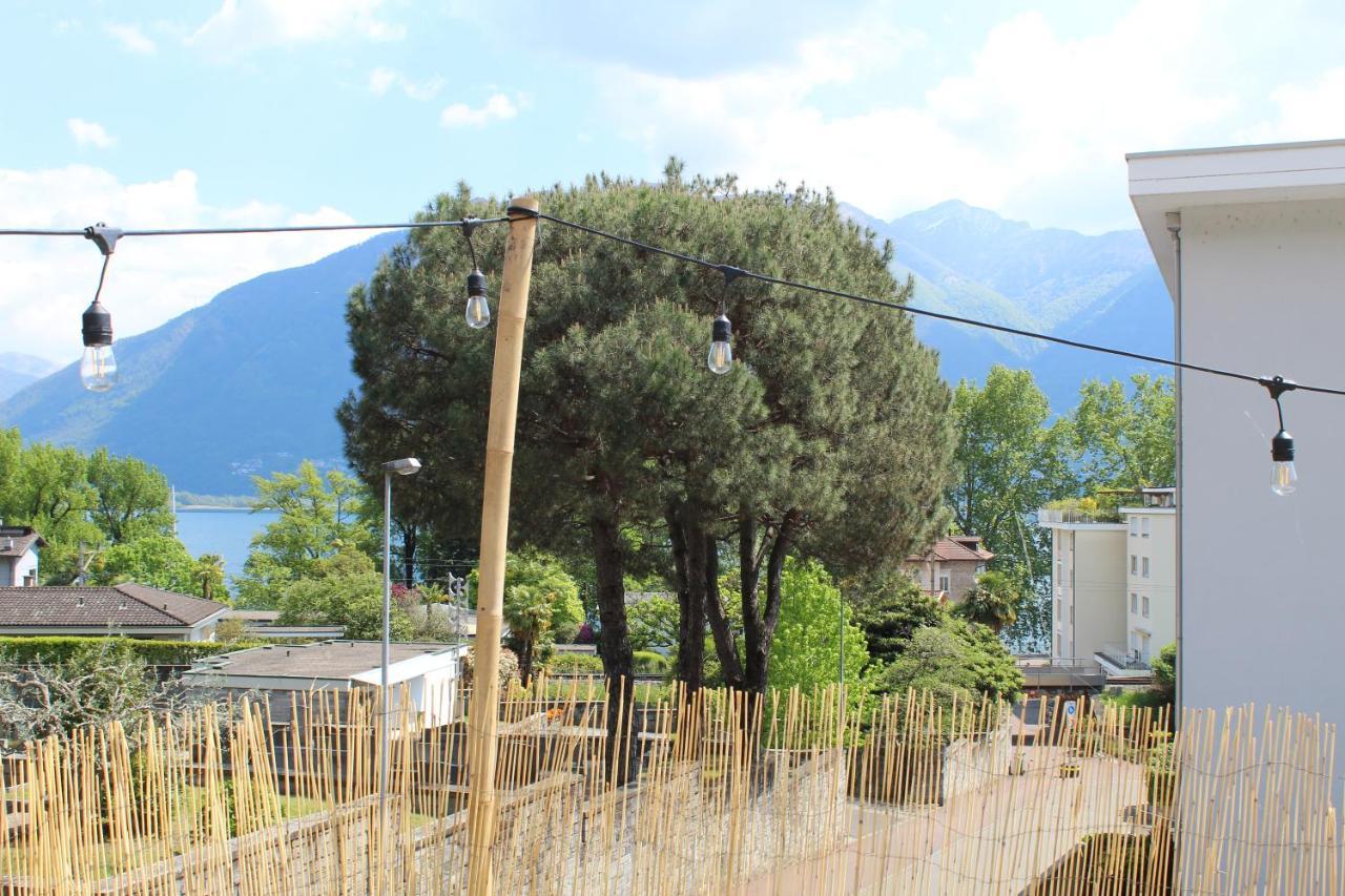 Appartamento Con Terrazza A Due Minuti Dal Lago Minusio Exterior foto